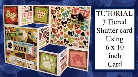 Image result for Shutter Card Tutorial