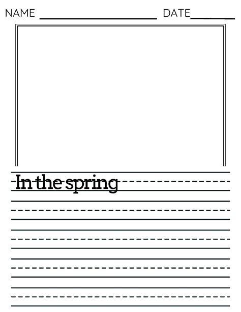EDITABLE Journal Entry Prompts for Preschoolers - Etsy