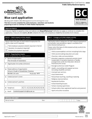 Image result for Bluecard Application Process
