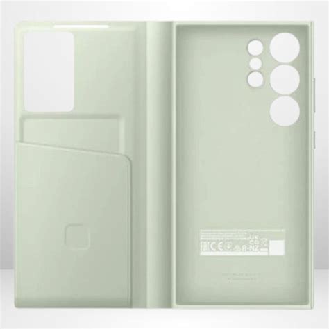 Samsung Galaxy S24 Ultra Smart S-View Window Flip Wallet Leather Cover ...