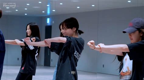 Trainees practicing in a dance room