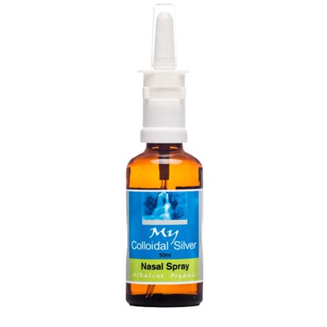 Allan K Sutton's - My Colloidal Silver Nasal Spray 50mL – Natural Good Life