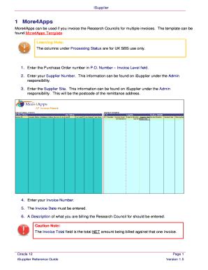 Fillable Online More4Apps can be used if you invoice the Research ...