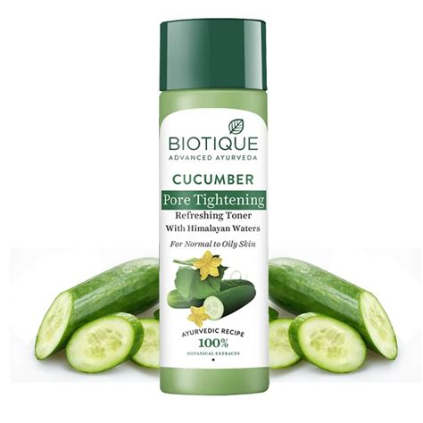 Buy Biotique Cucumber Pore Tightening Toner| Ayurvedic and Organically ...