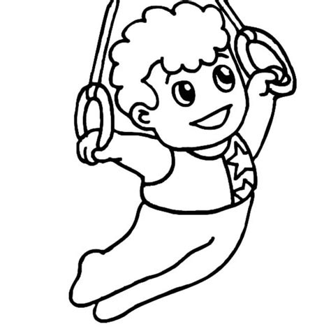 体操简笔画 的图像结果