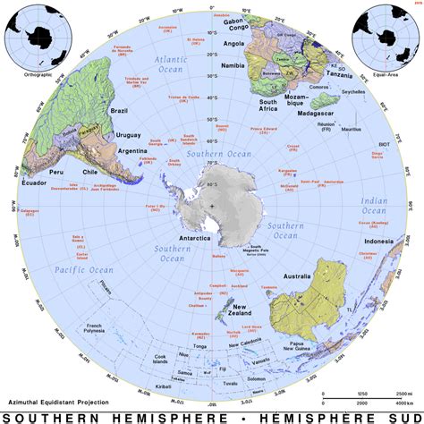 Northern Hemisphere Map Countries