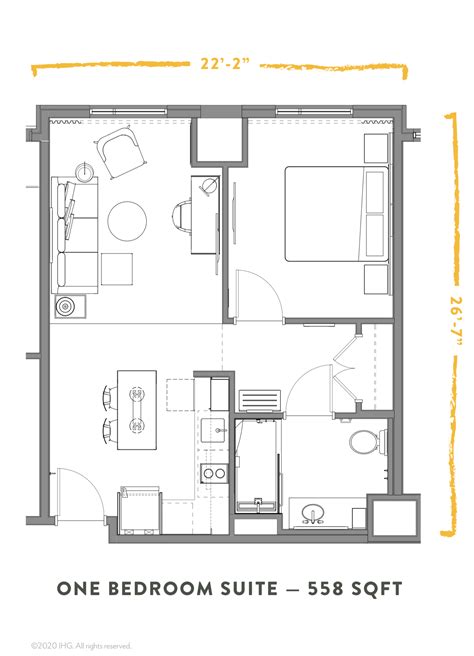 Hotel suite floor plan – Artofit