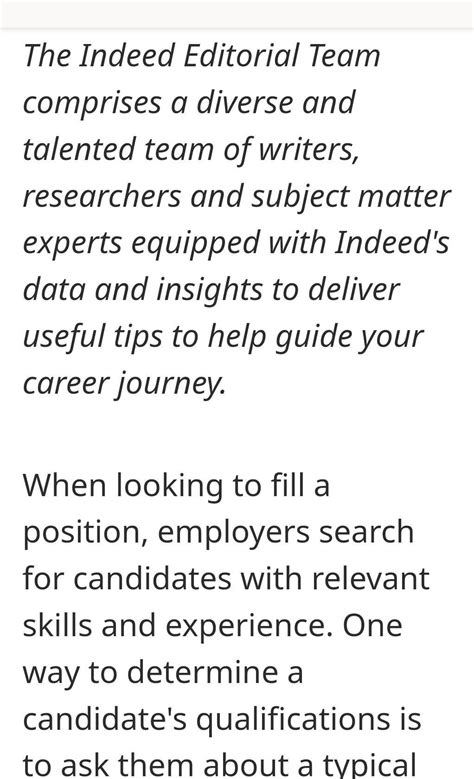 think of a job you'd like to do someday describe a typical day in that ...