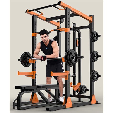 Comprehensive Training Device Squat Rack Machine Fitness Gym Traning ...