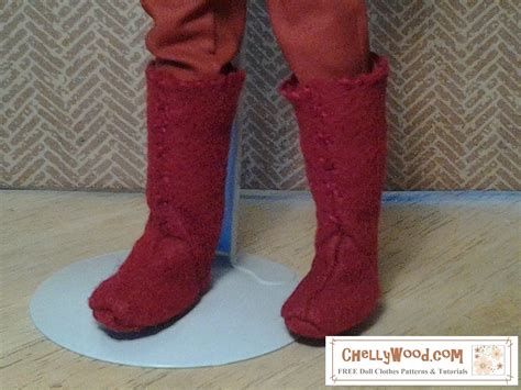 Image result for Doll Boot Patterns