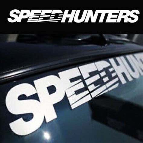 Speedhunters Car Windscreen Sticker all Colours & Sizes - Etsy