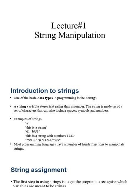 String Manipulation Basic 的图像结果