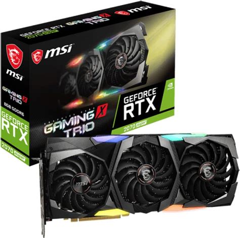 Amazon.in: Buy MSI GeForce RTX 2070 Super Gaming X Trio 8GB GDDR6 ...