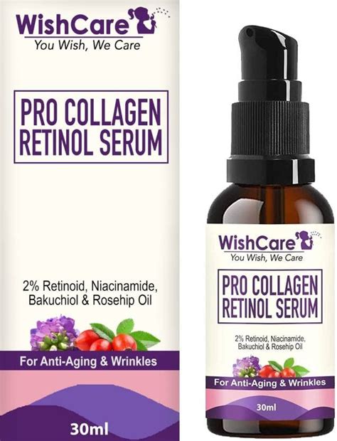 WishCare Pro Collagen Retinol Serum - For Anti-Aging Skin Firming ...