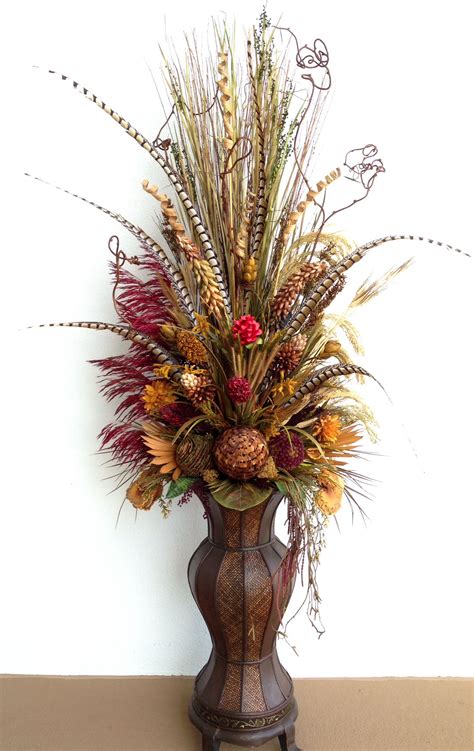 Floor Vase With Dried Flowers at Rodney Swisher blog
