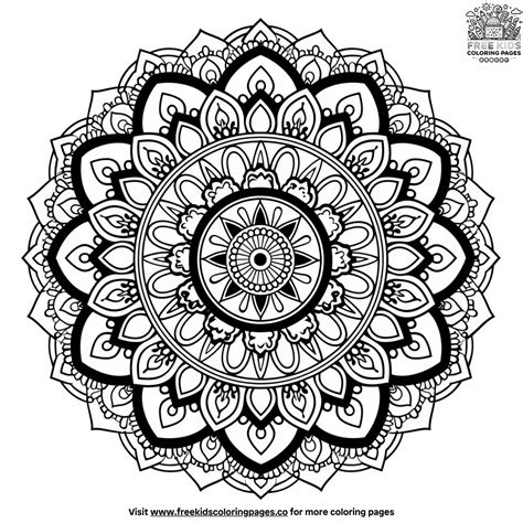 Monday Mandala Coloring Pages: Start Your Week With Creativity