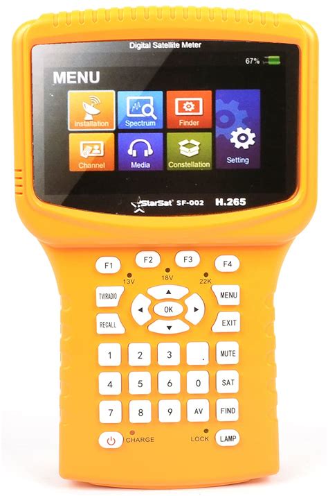 Buy StarSat SF-002 Satellite Finder with 4.3" TFT LCD, LED Torch, DVB-S ...