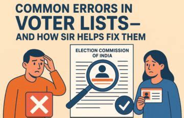 Common Errors in Voter Lists—and How SIR Helps Fix Them - Awesome India