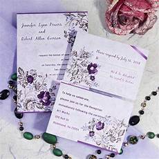 Wedding Invitations Lavender by Lavender Inspired Wedding Color Ideas And Wedding Wedding Invitations Lavender
