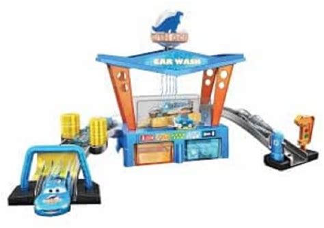 Buy Disney and Pixar Cars Color Change Dinoco Car Wash Playset with ...