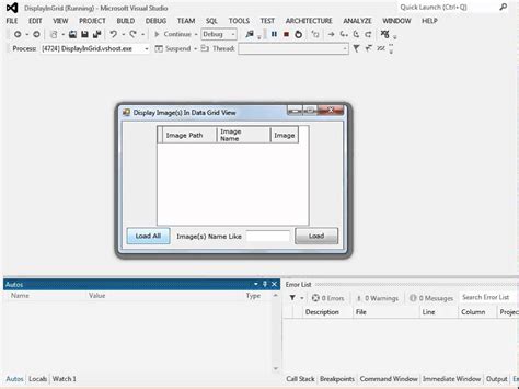 YouTube DataGridView VB.NET 的图像结果