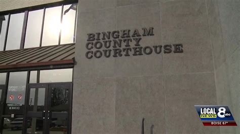 Bingham Republicans and State GOP face off in county courthouse - YouTube