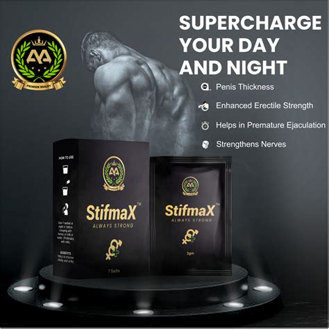 Stifmax – Ayurvedic Supplement for Strength 1 Month Supply – Authentik ...