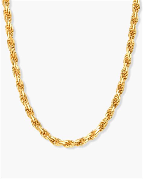 Gold Rope Chains For Men | JAXXON
