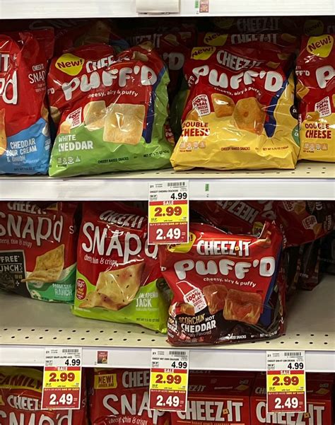 Cheez-It Puff’d Snacks As Low As $1.24 At Kroger - iHeartKroger