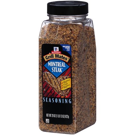 McCormick Grill Mates Montreal Steak Seasoning 6 x 822g - Steins Foods
