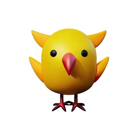 3d bird image | Premium AI-generated image