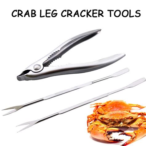 Crab Leg Cracker Tools - Stainless Steel Seafood C... – Grandado