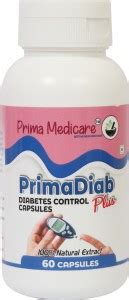 Prima Medicare Diabetes Control Capsules & take care of your blood and ...