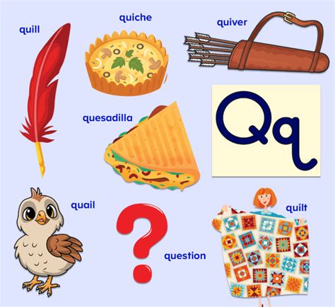 Words that Start With the Letter Q for Kids | ABCmouse