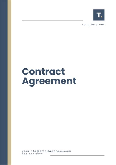 Image result for Basic Contract Template