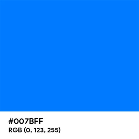 Image result for 007Bff Color Code