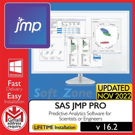 SAS JMP PRO v16.2 - Predictive Analytics Software for Scientists & Engineers [WINDOWS x64 ...