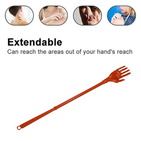 1463 Khujli Stick Plastic Back Body Itch Scratcher Rod and Massage Sti ...