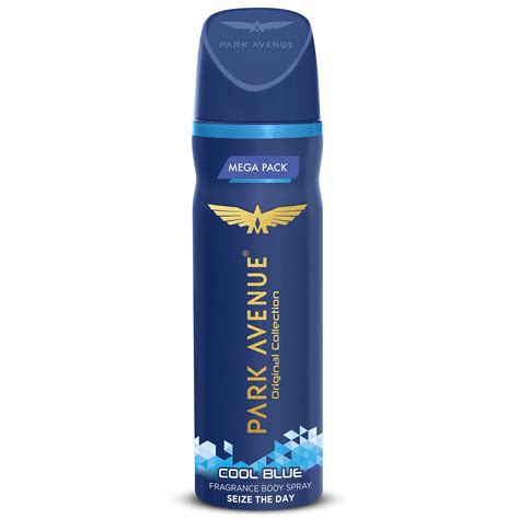 Buy Park Avenue Spray Deo Cool Blue Freshness Mega Pack For Men, 220Ml ...