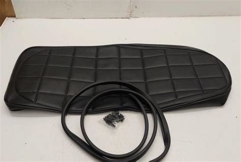 BSA Rocket 3 MKIII Dual Seat Cover . Black Square Top. BS26 | BRITISH ...
