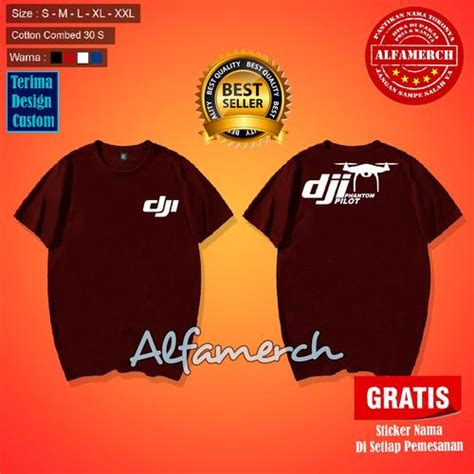 Jual Tshirt / Baju / Kaos DJI PHANTOM PILOT (Must Have) Alfamerch ...