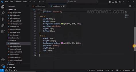 Web Designing step by step tutorials using HTML and CSS