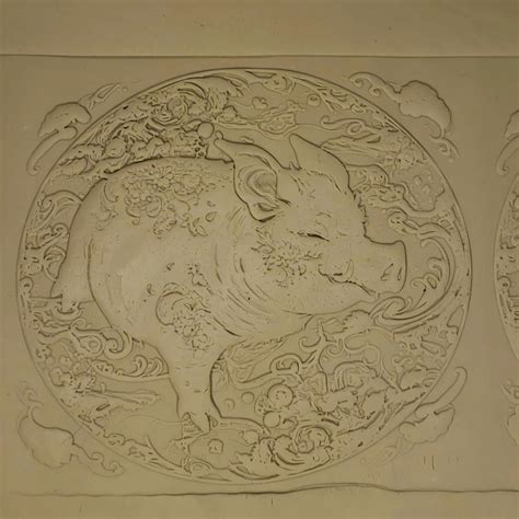 STL file Happy Pig Tile Roller 🐖 ・3D print model to download・Cults