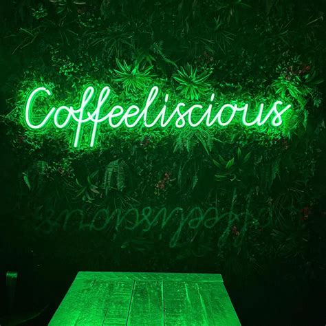 Custom Neon® Coffee Shop Signs & LED Neon Coffee Bar Sign Ideas