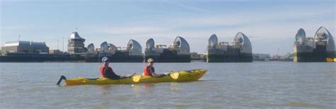 * Barrier and Back. ( Kayaking Greenwich to the Thames Barrier and back ...