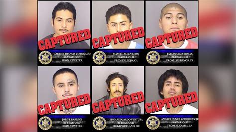 Final 2 outstanding inmates in Merced County jail breakout have been ...