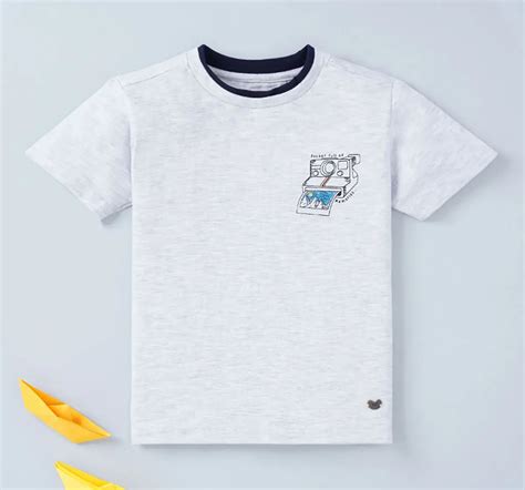 Ed-a-Mamma Sustainable Boys Camera Print Tee