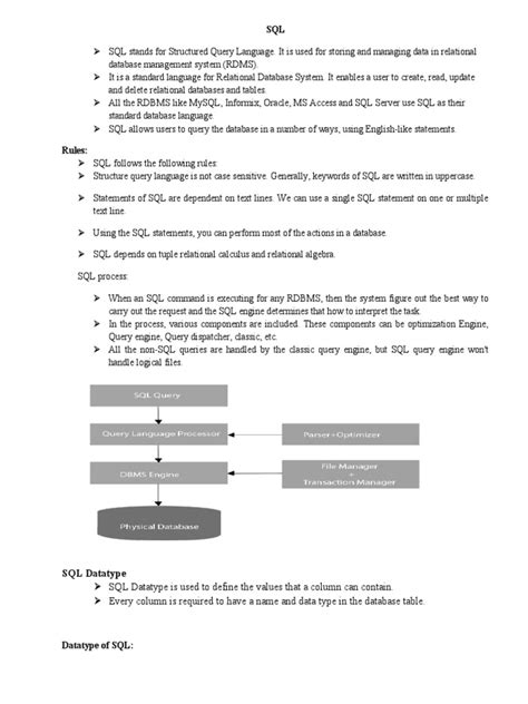 Image result for SQL Basic Overview