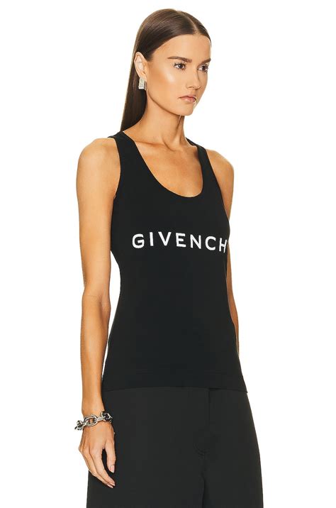 Givenchy Tank Top in Black | FWRD