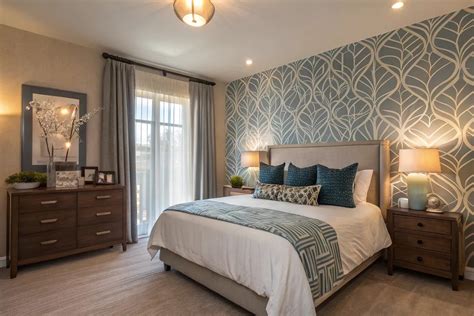 18+ Stylish Accent Wall Ideas with Bedroom Wallpaper
